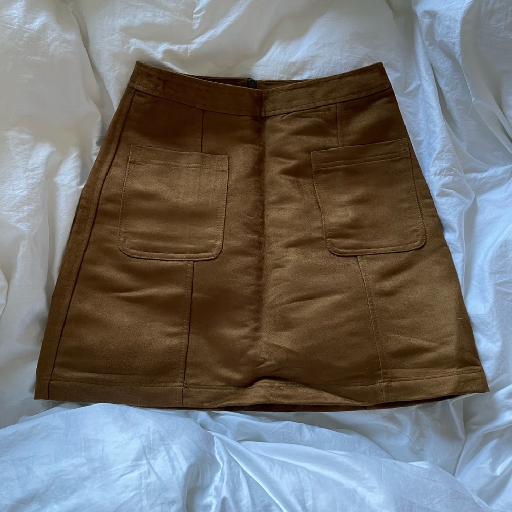 Old Navy Tan High Waisted Skirt Size 0